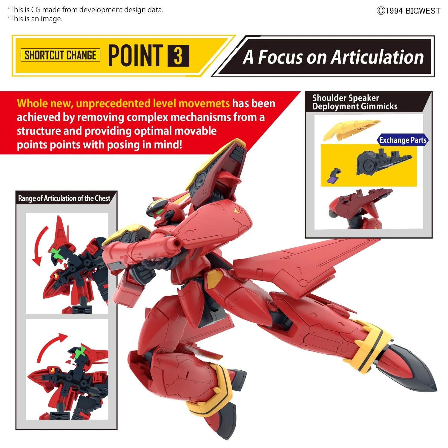 Bandai Hobby HG 1/100 VF-19 CUSTOM FIRE VALKYRIE WITH SOUND BOOSTER - Image 11