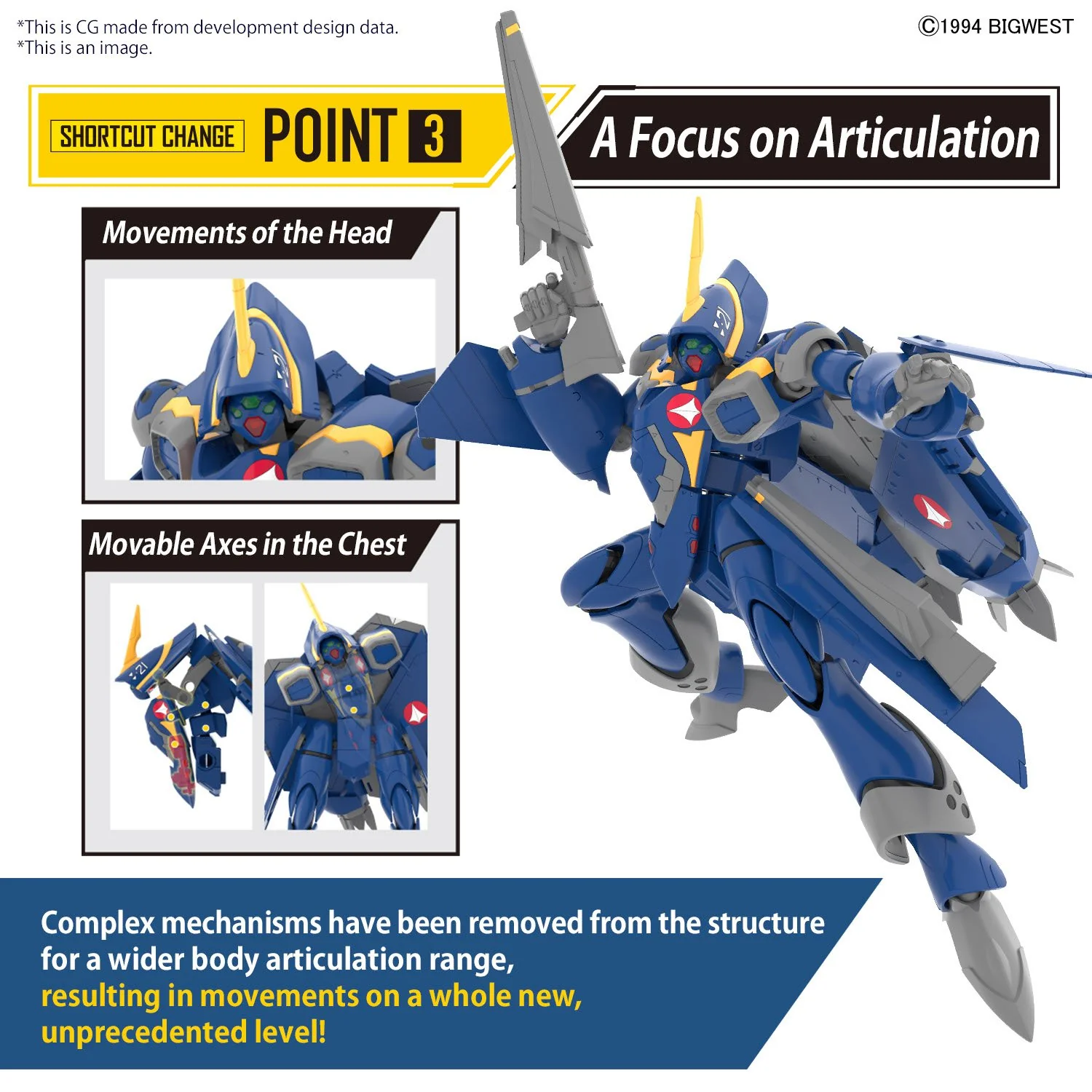 Bandai Hobby HG 1/100 YF-21 Macross Plus - Image 11