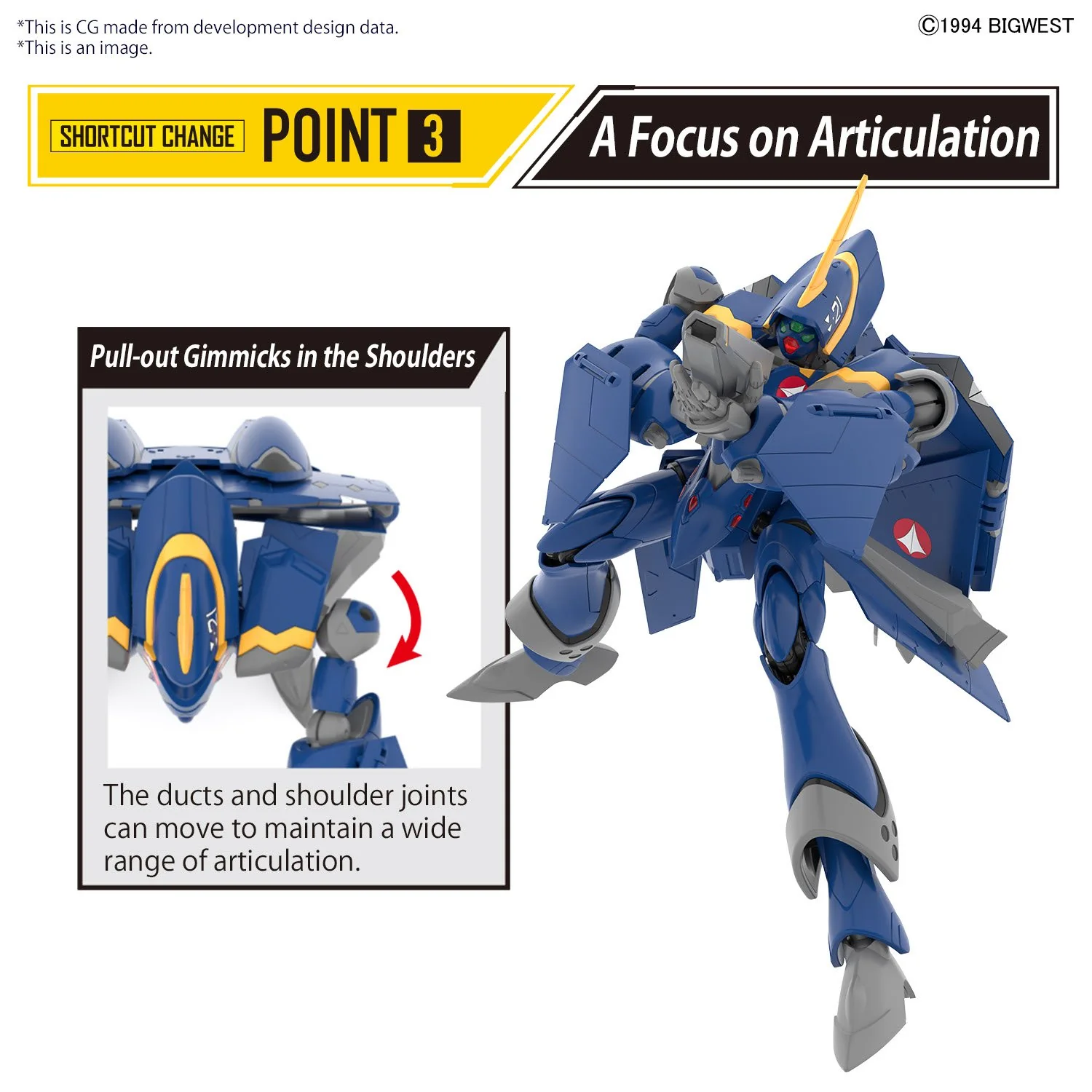 Bandai Hobby HG 1/100 YF-21 Macross Plus - Image 8