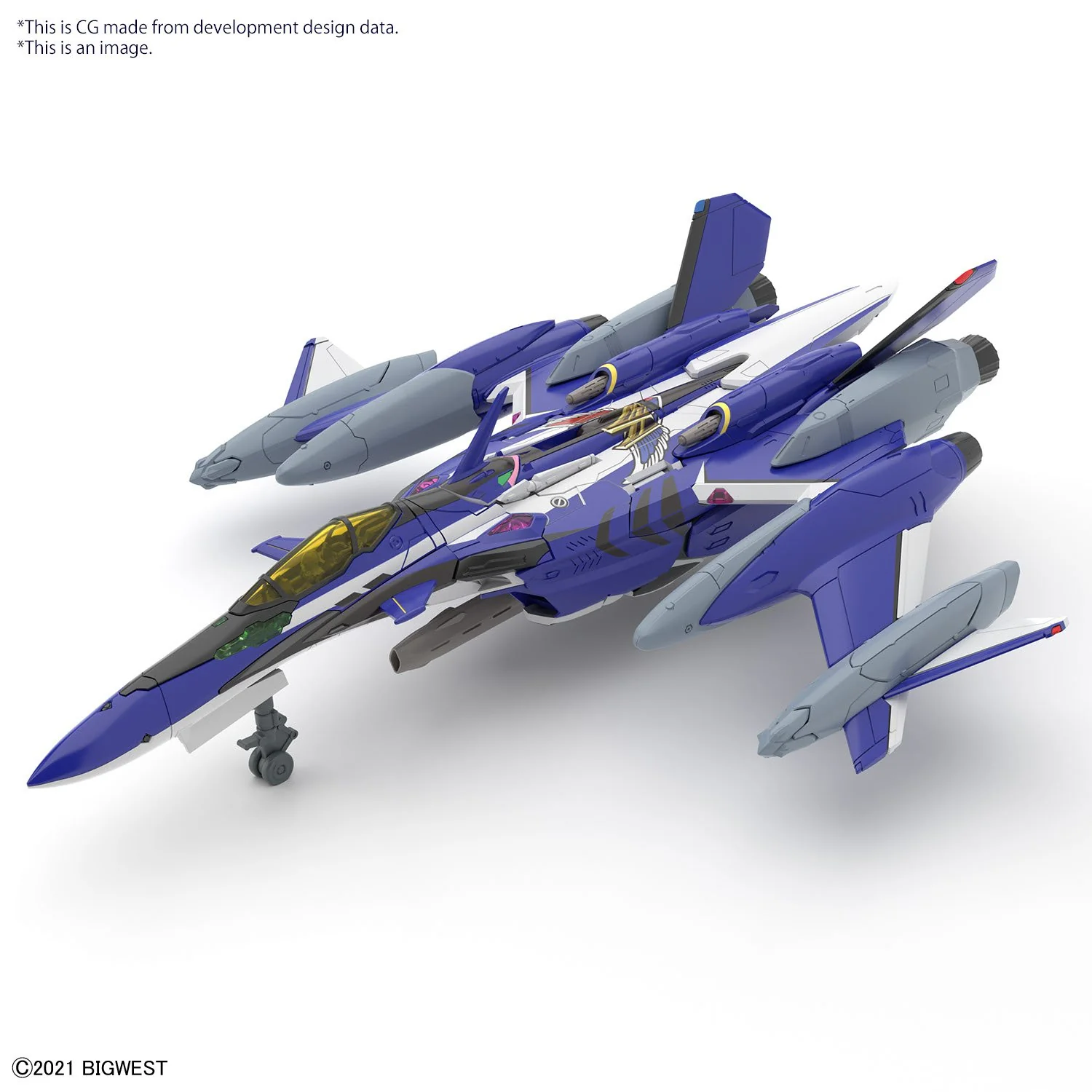 Bandai Hobby HG 1/100 YF-29 DURANDAL VALKYRIE (MAXIMILIAN JENIUS USE) FULL SET PACK - Image 12