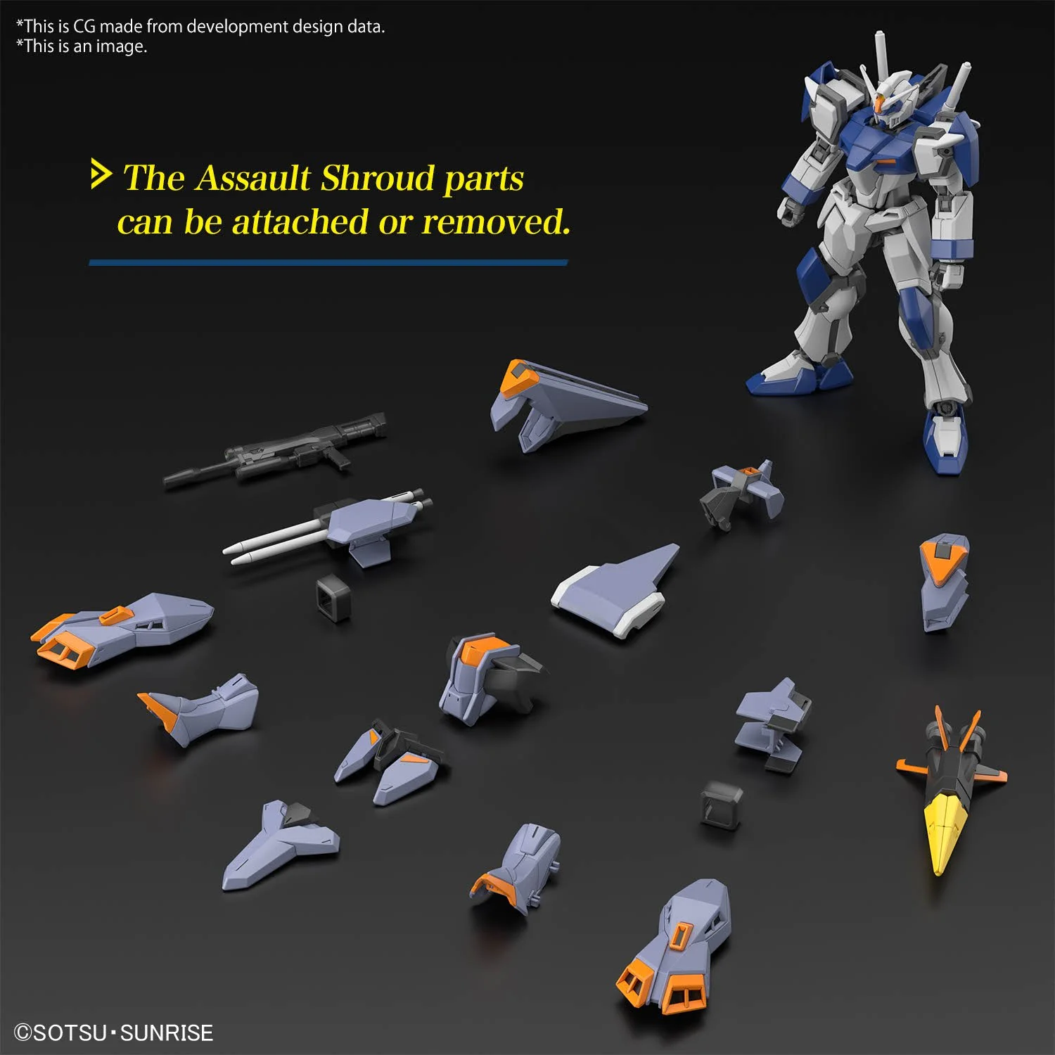 Bandai Hobby HG 1/144 #252 DUEL BLITZ GUNDAM(2024) (Slightly Damaged Box, runner perfect condition) - Image 7