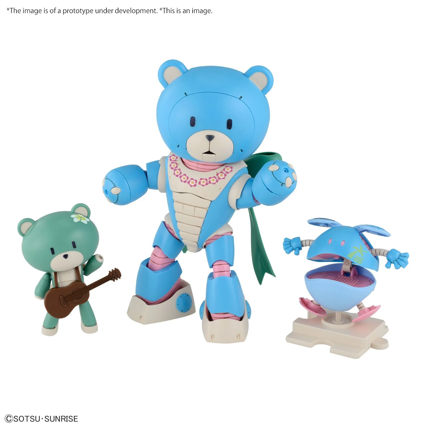 Bandai Hobby HG 1/144 #9 BEARGGUY OHANA & ALOHARO SET - Image 8