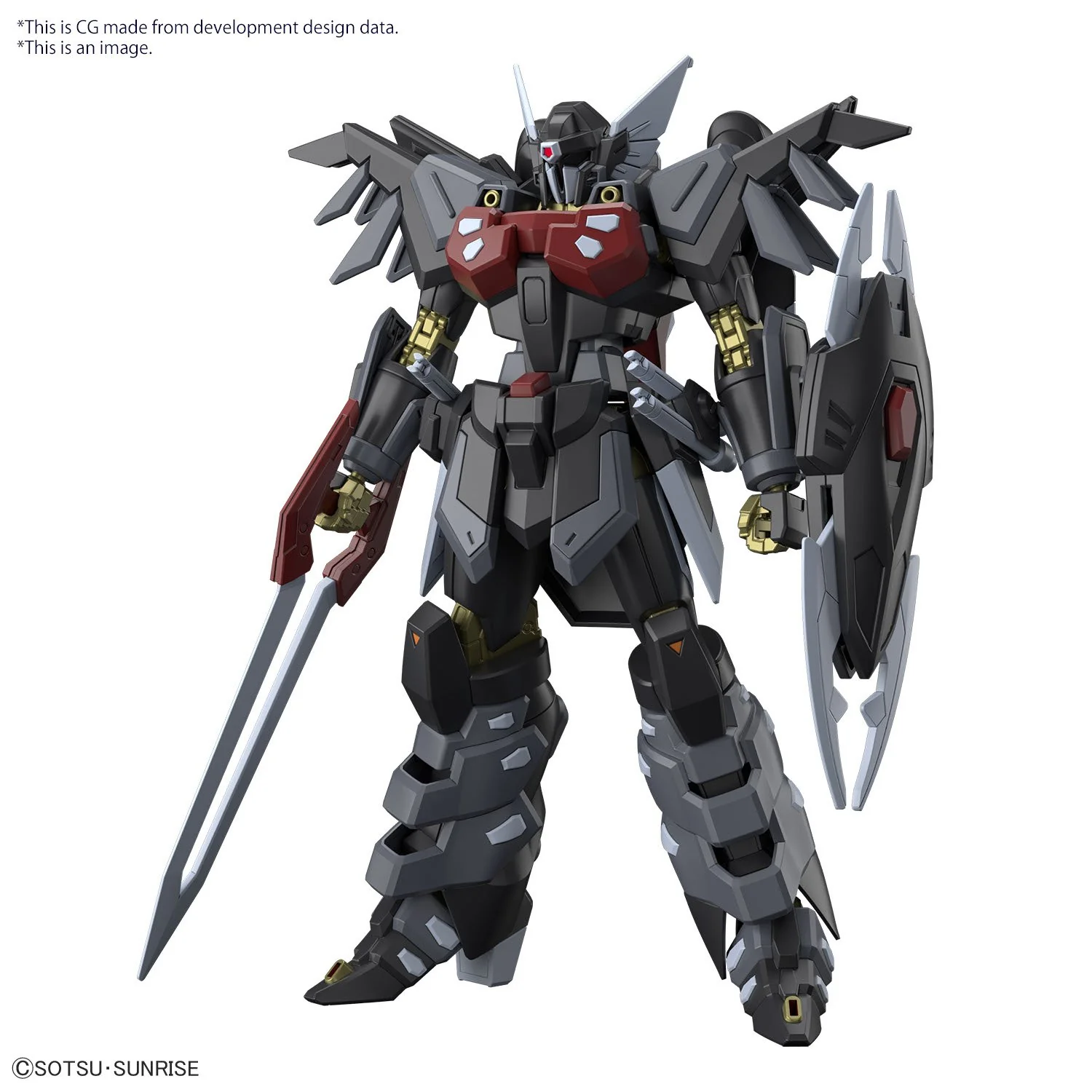 Bandai Hobby HG 1/144 #245 BLACK KNIGHT SQUAD Shi-ve.A (2024) - Image 8