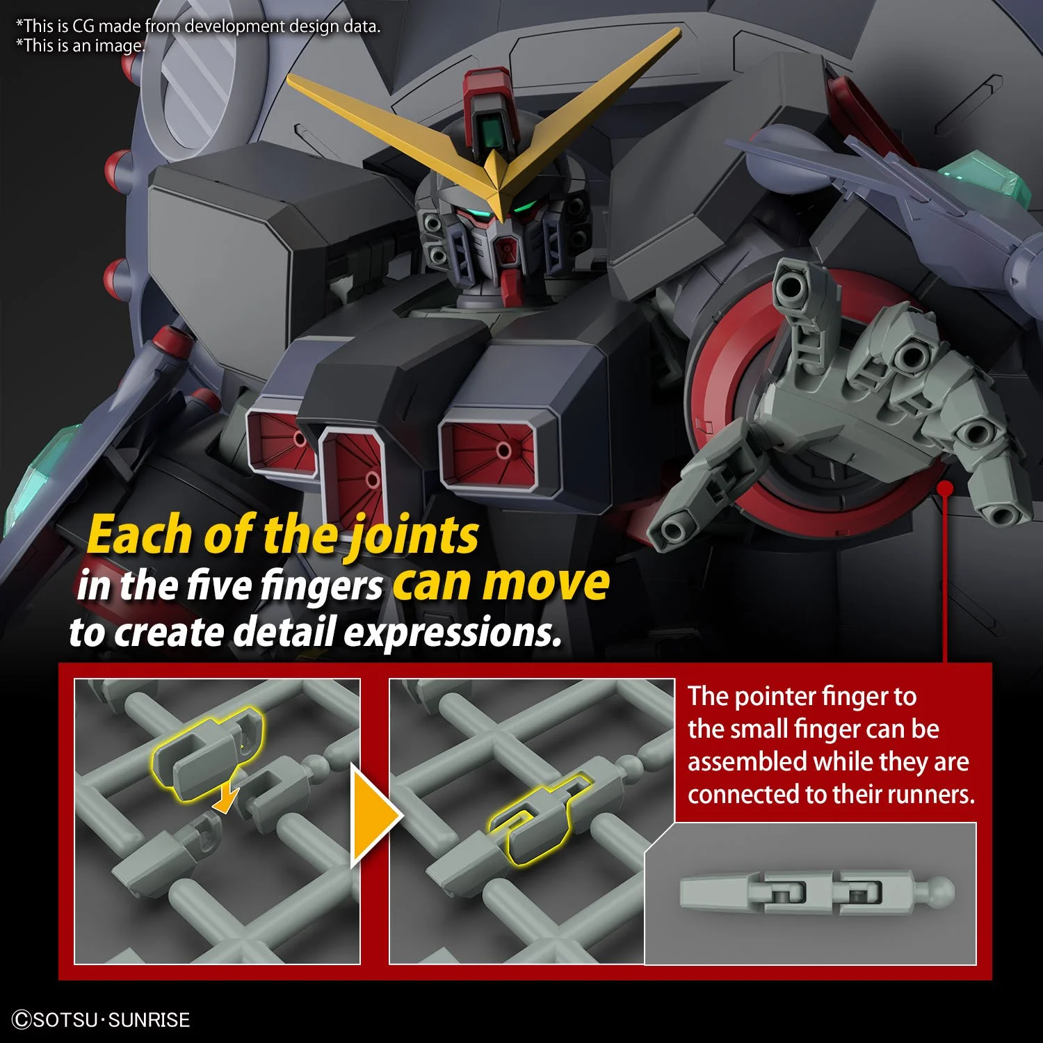 Bandai Hobby HG #246 1/144 DESTROY GUNDAM(2024) - Image 12