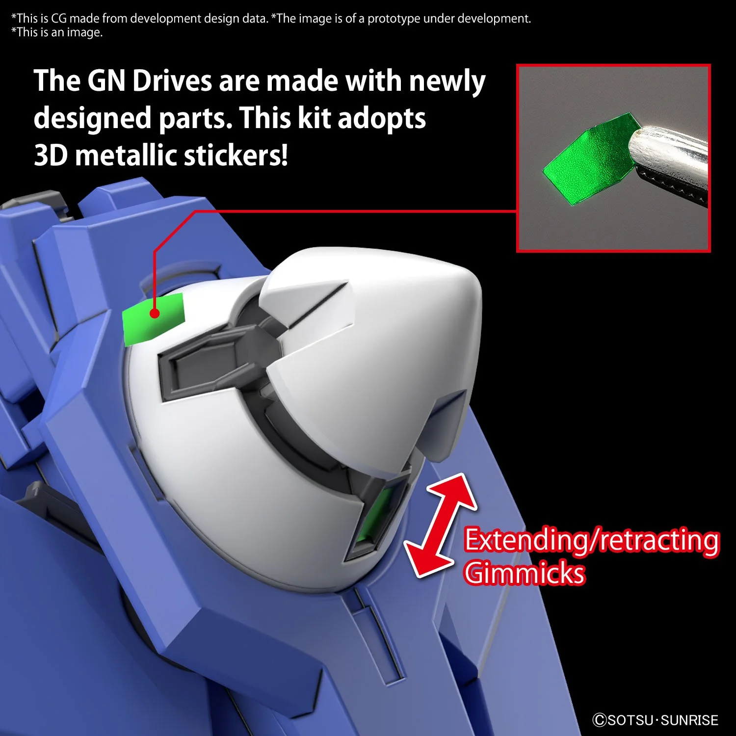 Bandai Hobby HG #05 1/144 GUNDAM 00 DIVER ARC - Image 6