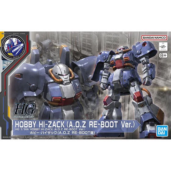 HG 1/144 HOBBY HI-ZACK (A.O.Z RE-BOOT Ver.)(2023)