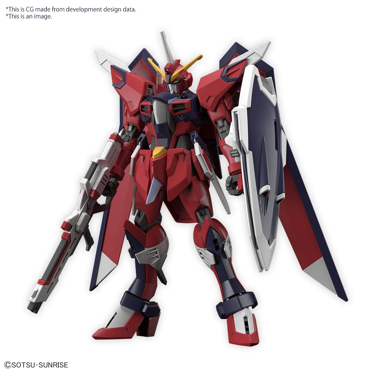Bandai Hobby HG 1/144 #244 IMMORTAL JUSTICE GUNDAM (2024) - Image 11