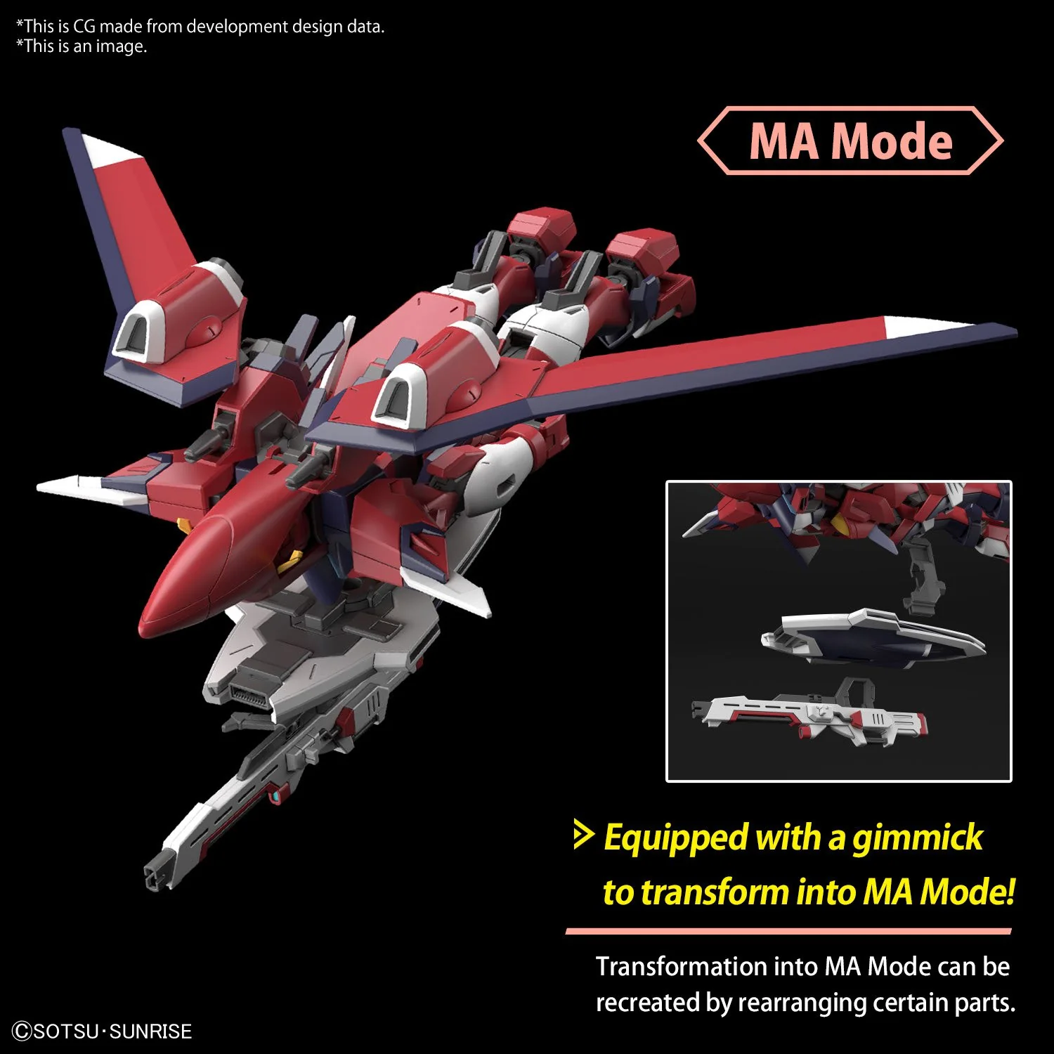 Bandai Hobby HG 1/144 #244 IMMORTAL JUSTICE GUNDAM (2024) - Image 5