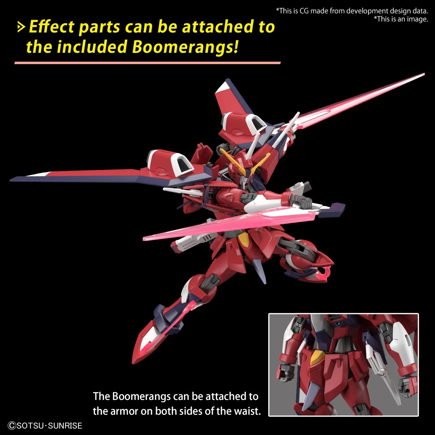 Bandai Hobby HG 1/144 #244 IMMORTAL JUSTICE GUNDAM (2024) - Image 7