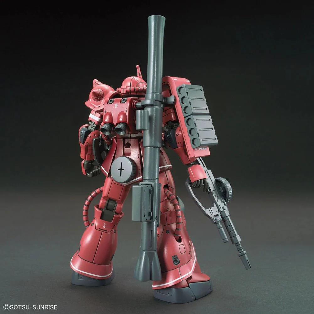Bandai Hobby HGGTO #24 MS-06S ZAKU III PRINCIPALITY OF ZEON CHAR AZNABLE'S MOBILE SUITS Red Comet Ver. 1/144(2019) - Image 3