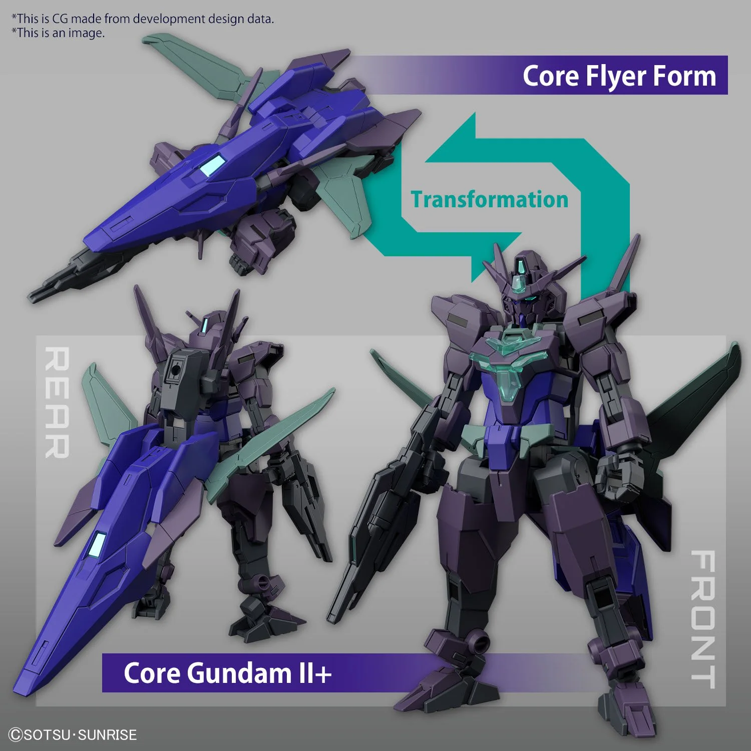 Bandai Hobby HG #06 1/144 PLUTINE GUNDAM(2023) - Image 7
