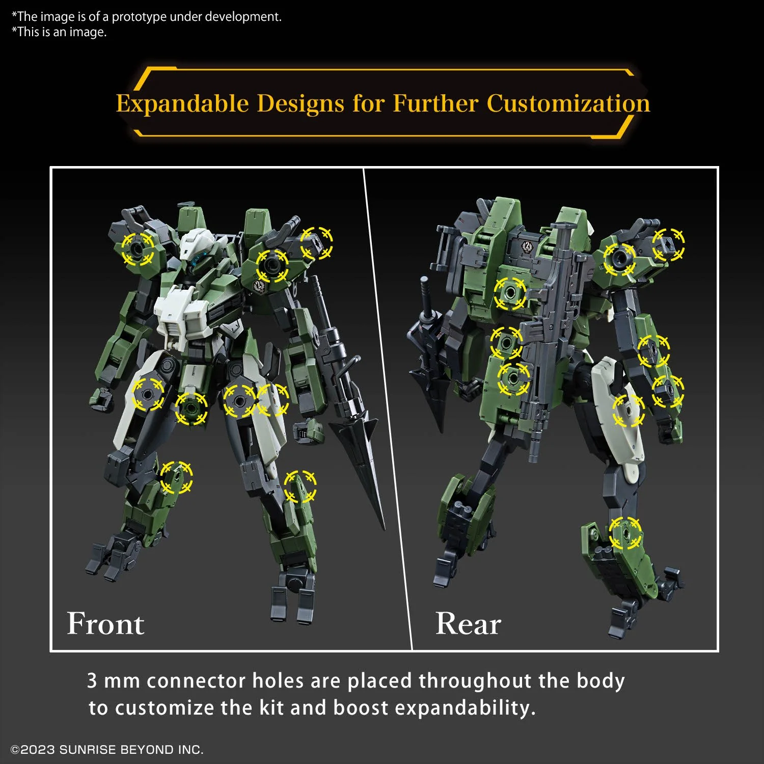 Bandai Hobby HG 1/72 MAILeS GOUYOCUSTOM (2024) - Image 5