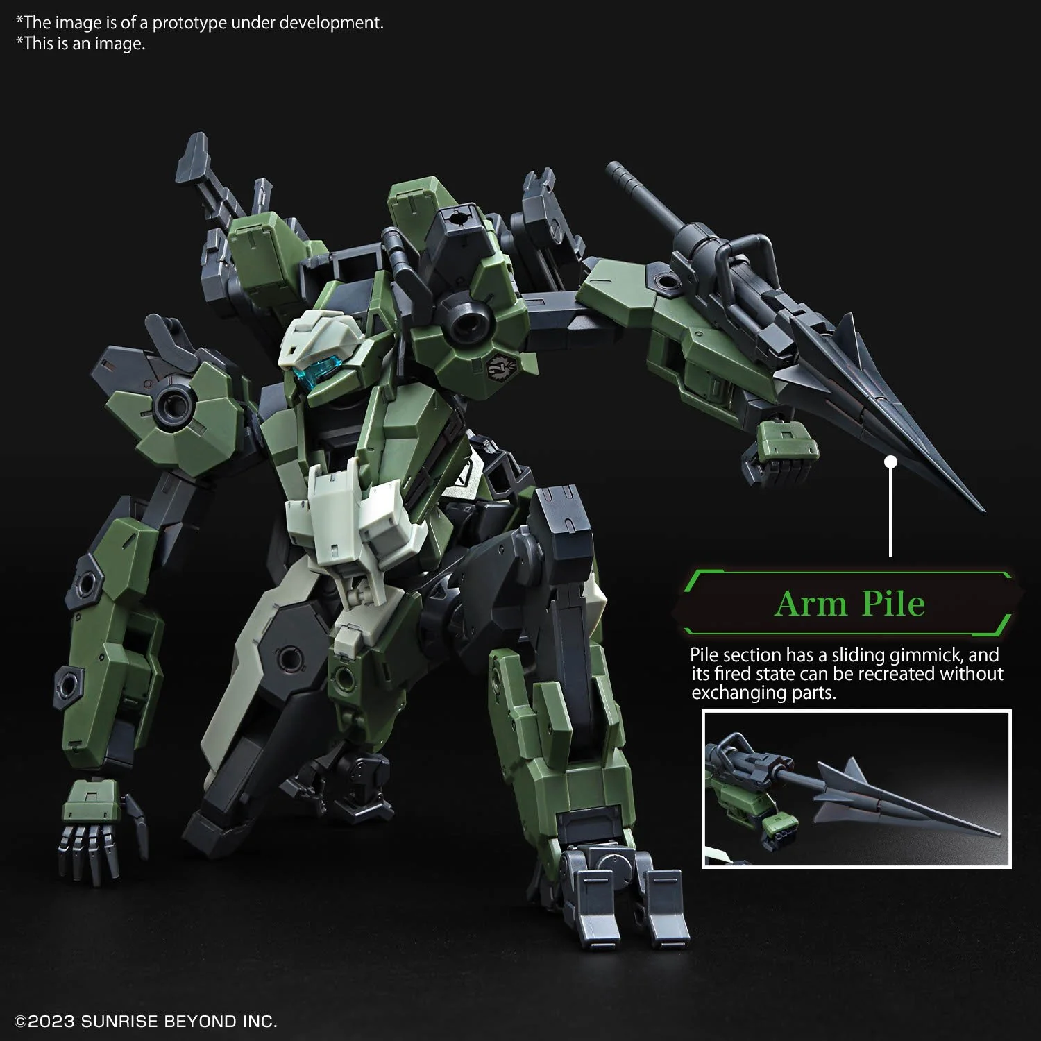 Bandai Hobby HG 1/72 MAILeS GOUYOCUSTOM (2024) - Image 7
