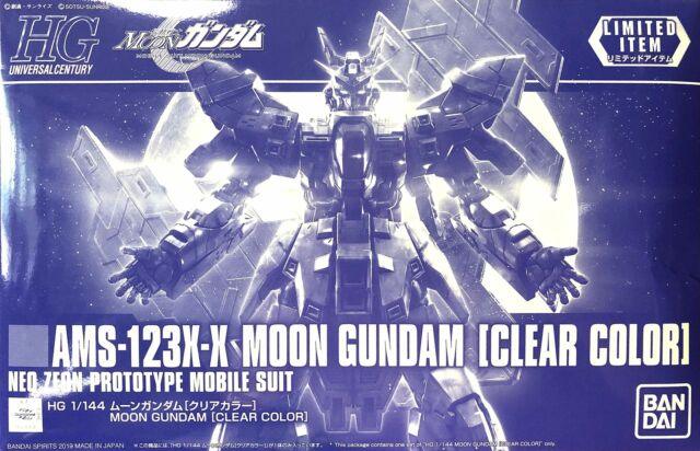 HG AMS-123X-X Moon Gundam (Clear Color)    1/144