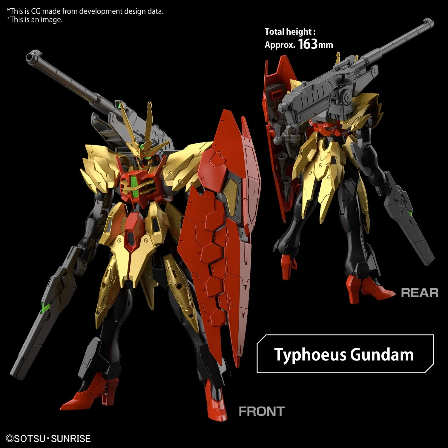 Bandai Hobby HG #07 1/144 Typhoeus Gundam Chimera - Image 10