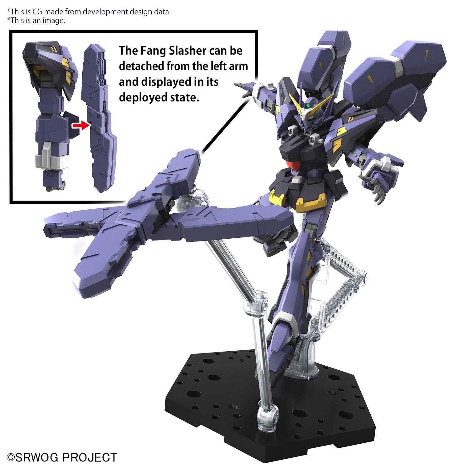 Bandai Hobby HG HÜCKEBEIN Mk-Ⅲ 1/144 - Image 8