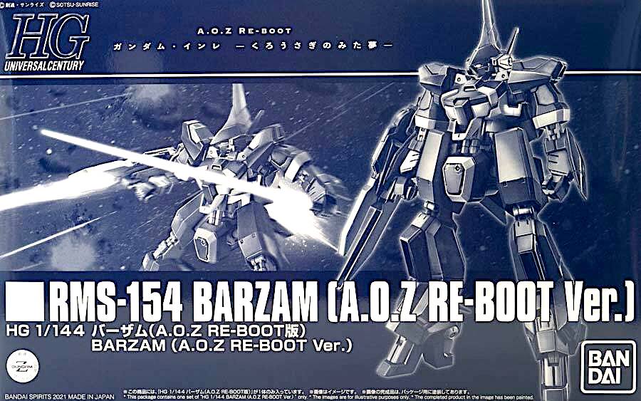 HG RMS-154 Barzam(A.O.Z Re-Boot Ver.)(2021) 1/144