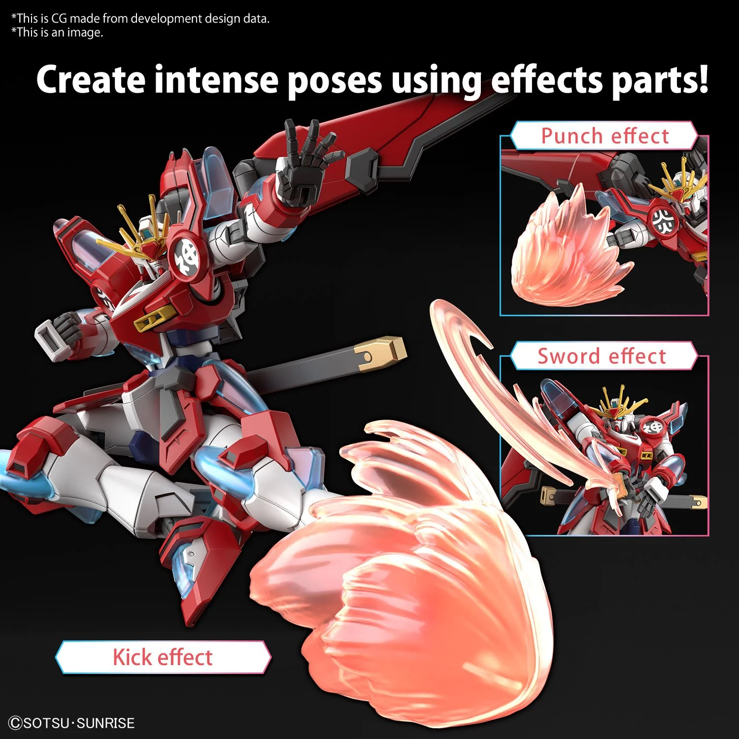 Bandai Hobby HG Build Metaverse #04 SHIN BURNING GUNDAM(2023)    1/144 - Image 6