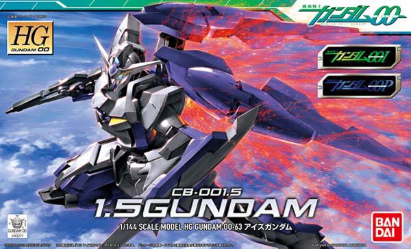 Bandai Hobby HG00 #63 1.5 Gundam(2010)    1/144