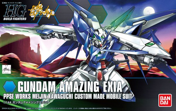 Bandai Hobby HGBF #016 Gundam Amazing Exia(2014)    1/144
