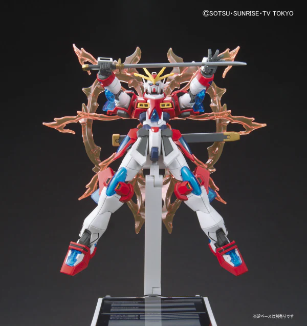 Bandai Hobby HGBF #043 Kamiki Burning Gundam 1/144 - Image 5