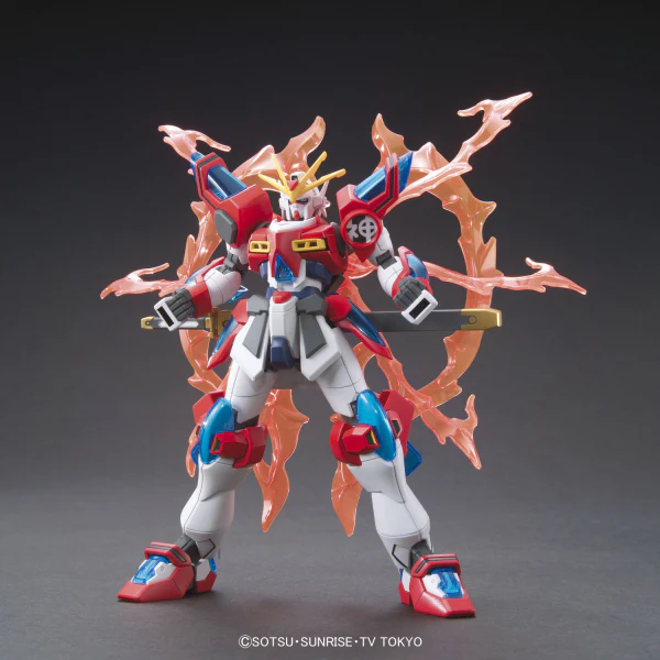 Bandai Hobby HGBF #043 Kamiki Burning Gundam 1/144 - Image 7