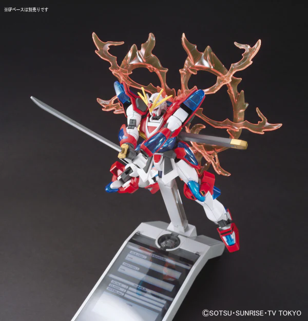 Bandai Hobby HGBF #043 Kamiki Burning Gundam 1/144 - Image 9