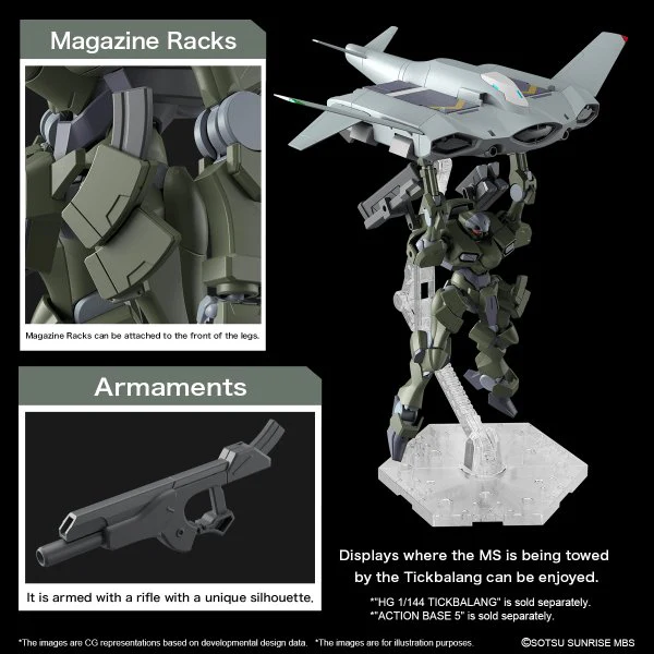 Bandai Hobby HGTWFM #20 ZOWORT HEAVY(2023) 1/144 - Image 5