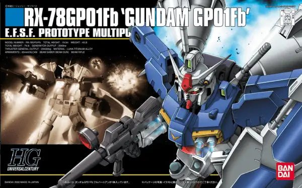 Bandai Hobby HGUC #18 GP01Fb Gundam(2000)    1/144