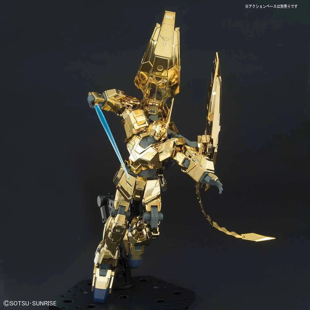 Bandai Hobby HGUC #227 UNICORN GUNDAM 03 PHENEX (Unicorn MODE) (NARRATIVE Ver.) [GOLD COATING](2019)    1/144 - Image 3