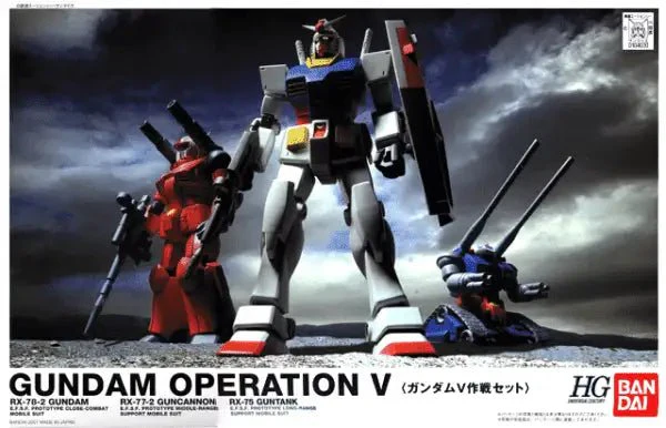 Bandai Hobby HGUC Gundam Operation V Set 1/144