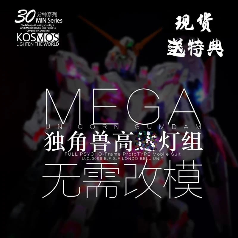 Kosmos RGB LED Unit for 1/48 Mega Size Unicorn - Image 3