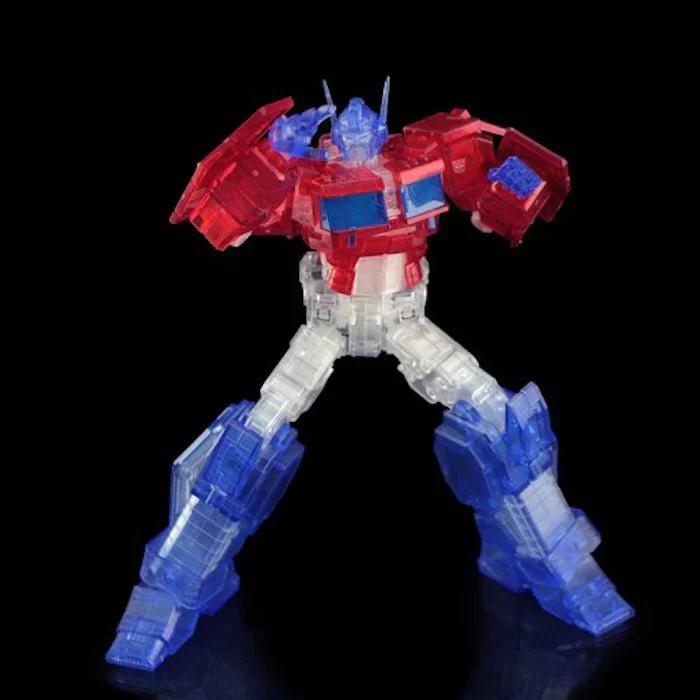 Mega House [FlameToys] TRANSFORMERS 16 OPTIMUS PRIME IDW(Clear ver.) - Image 4
