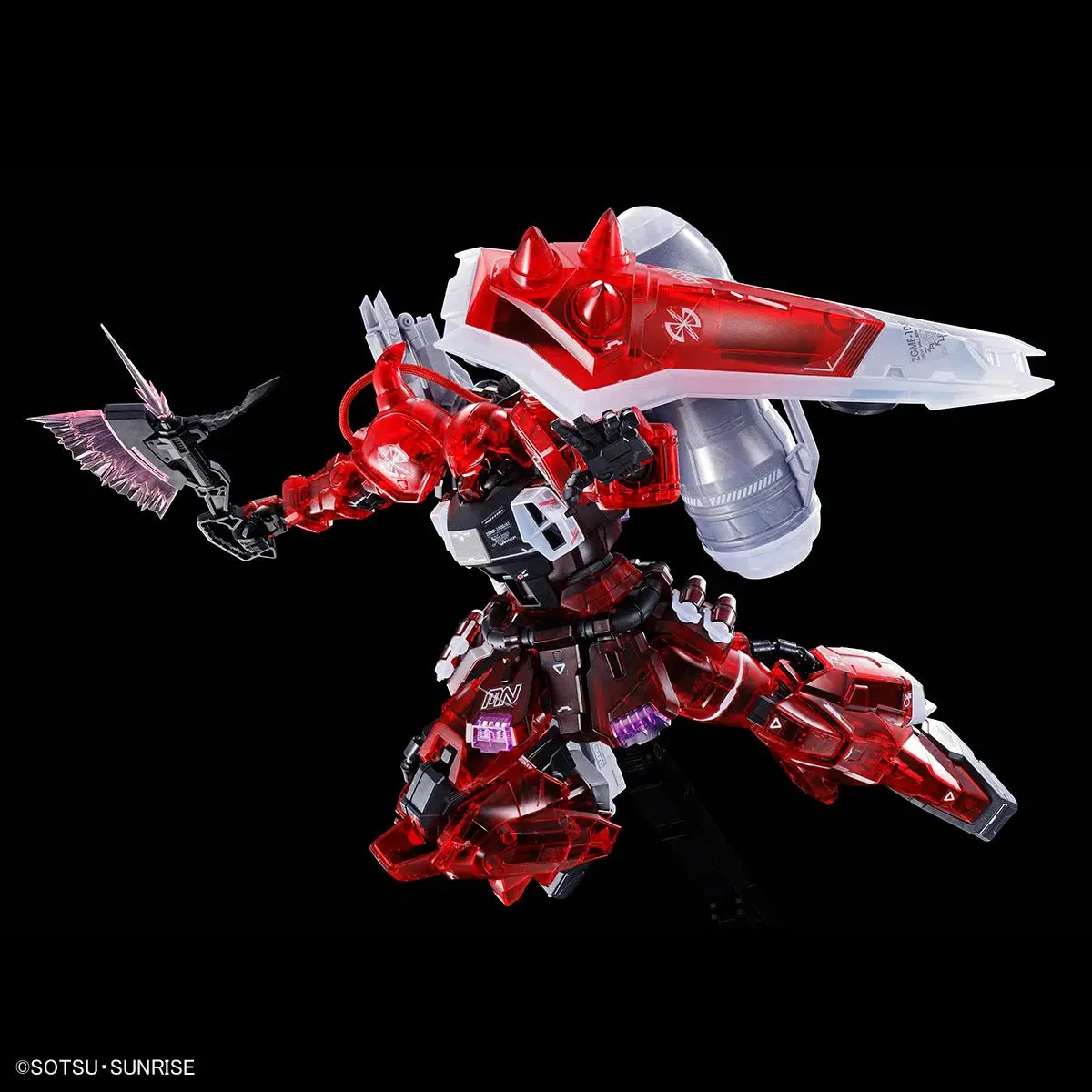 Bandai Hobby MG 1/100 GUNNER ZAKU WARRIOR (LUNAMARIA HAWKE CUSTOM) [CLEAR COLOR]