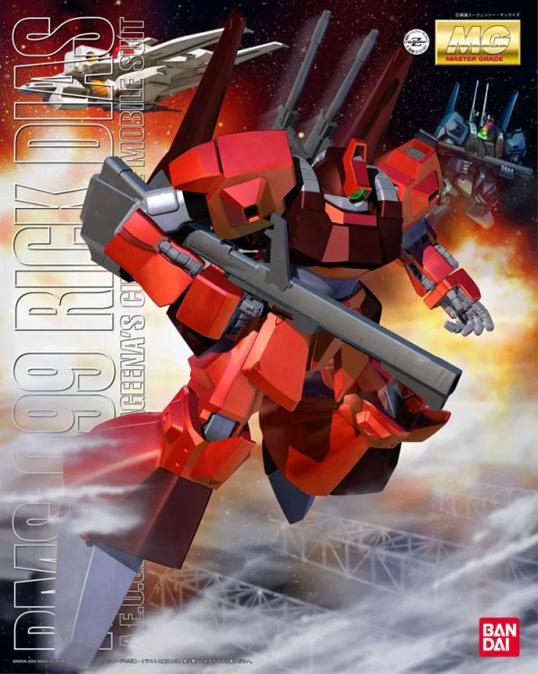 Bandai Hobby MG 1/100 RICK DIAS QUATTORO COLOR (RED) (2004)