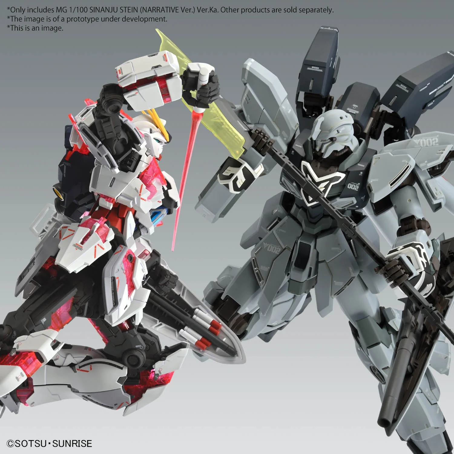 Bandai Hobby MG 1/100 SINANJU STEIN (NARRATIVE Ver.) Ver.Ka(2024) - Image 3