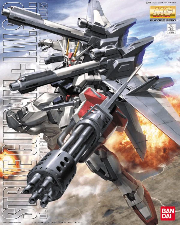 Bandai Hobby MG 1/100 Strike Gundam + IWSP (2006)