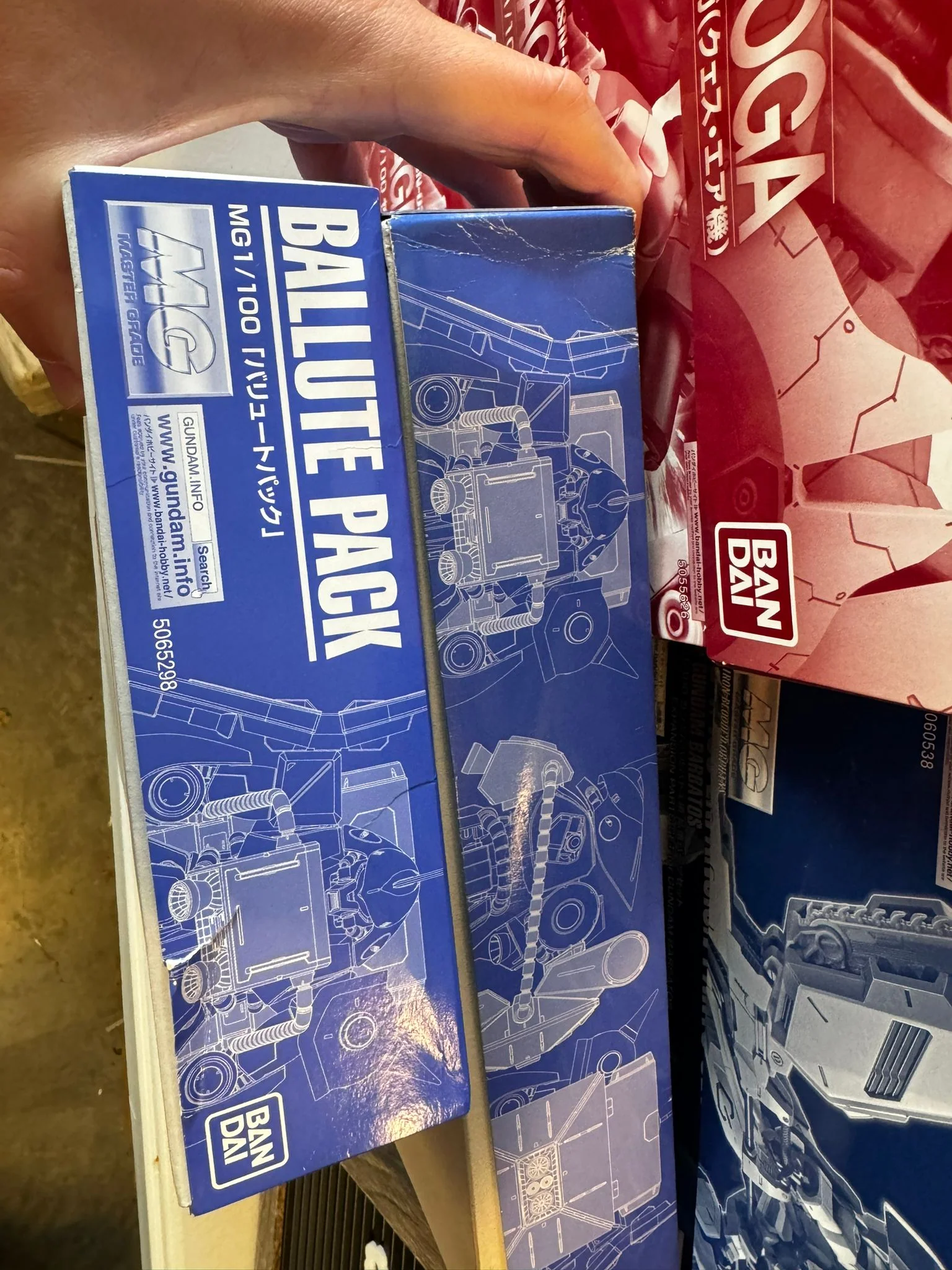 Bandai Hobby MG Ballute Pack 1/100 - Image 5