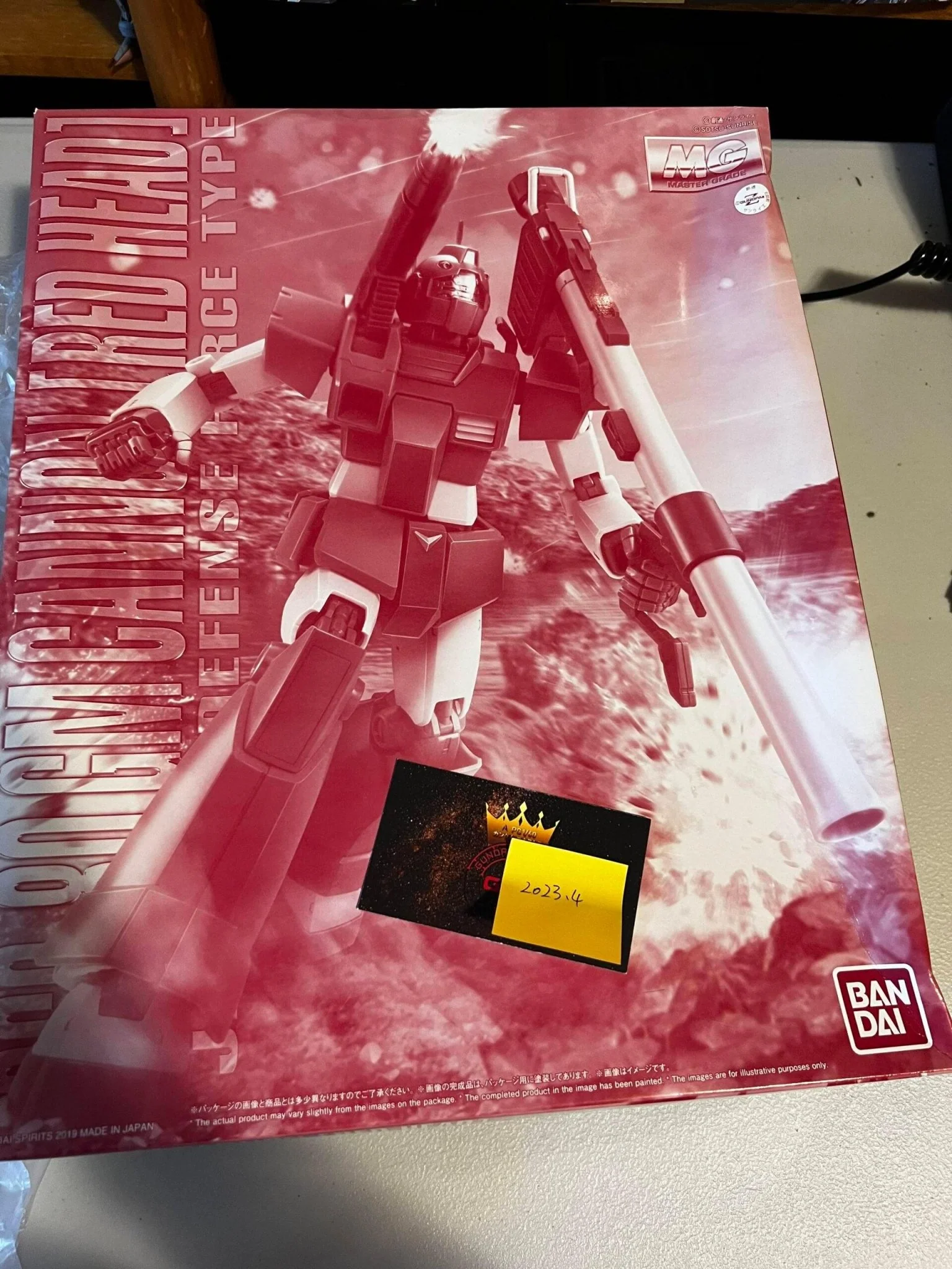 Bandai Hobby MG GM Cannon(Red Head) Jaburo Defense Force Type 1/100 - Image 5