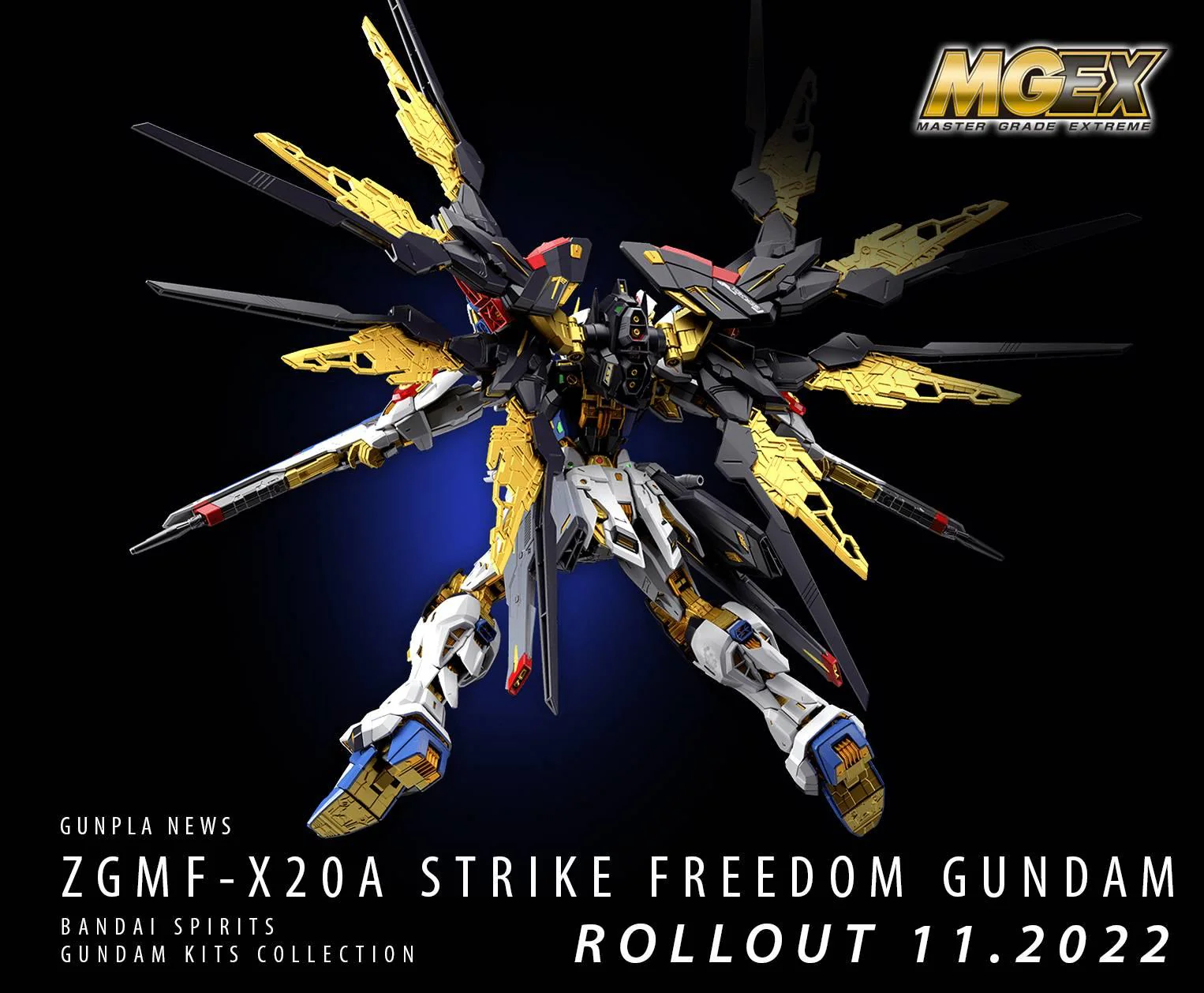 Bandai Hobby MGEX 1/100 Strike Freedom Gundam (2022) - Image 3
