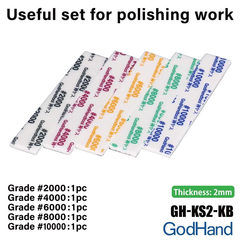 MIGAKI-Kamiyasu-Sanding Stick -2mm-Assortment of 4 - Image 4