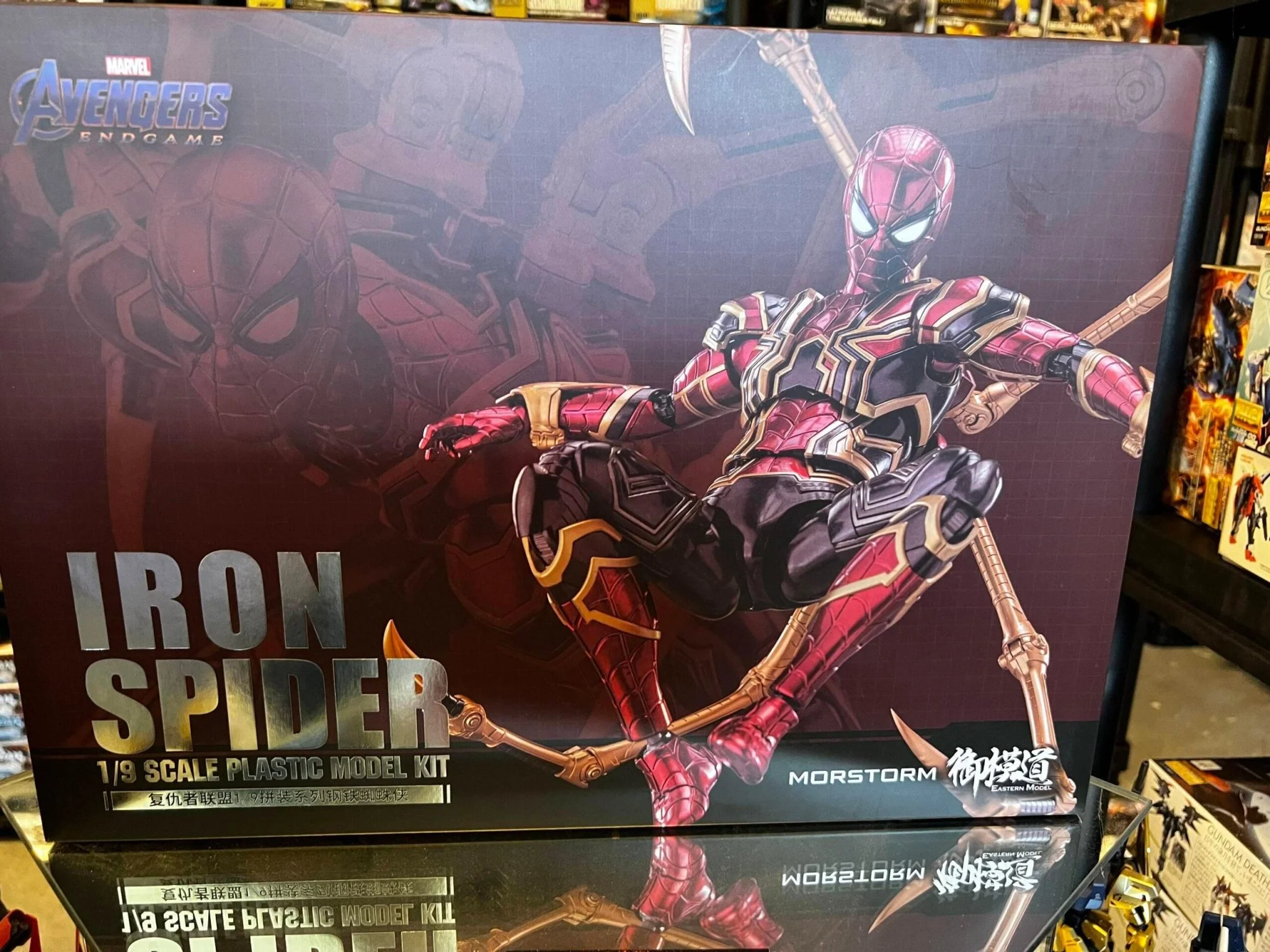 Morstorm x Eastern Model 1:9 Scale Iron Spider Plamo Deluxe Ver.