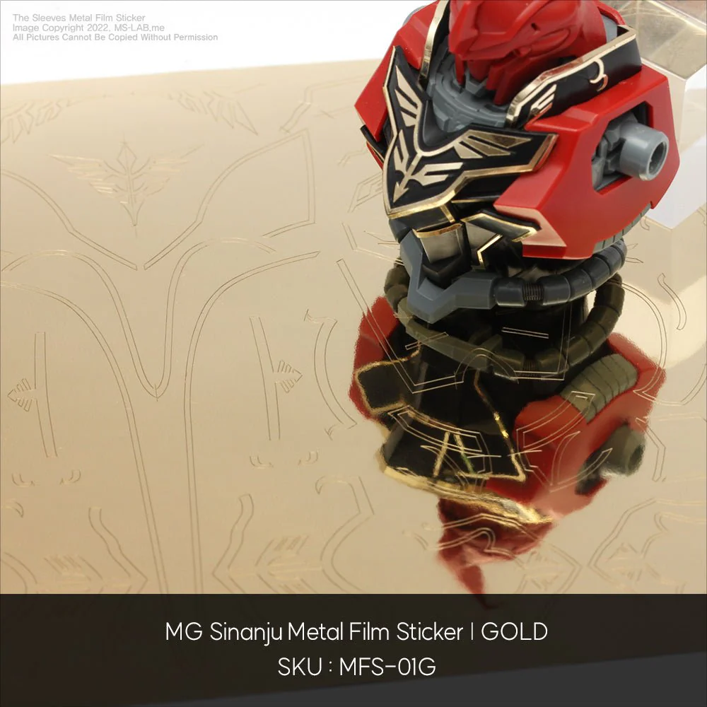 MS-LAB - MSZ-06S - MG SINANJU Metal Film Sticker