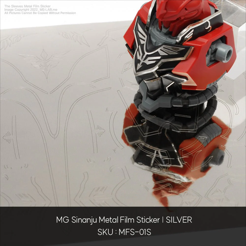 MS-LAB - MSZ-06S - MG SINANJU Metal Film Sticker - Image 14