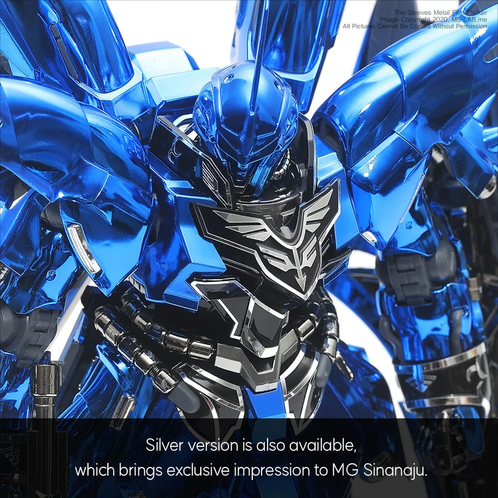 MS-LAB - MSZ-06S - MG SINANJU Metal Film Sticker - Image 2