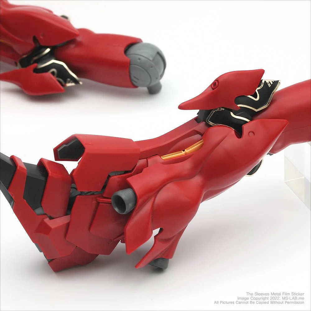 MS-LAB - MSZ-06S - MG SINANJU Metal Film Sticker - Image 5