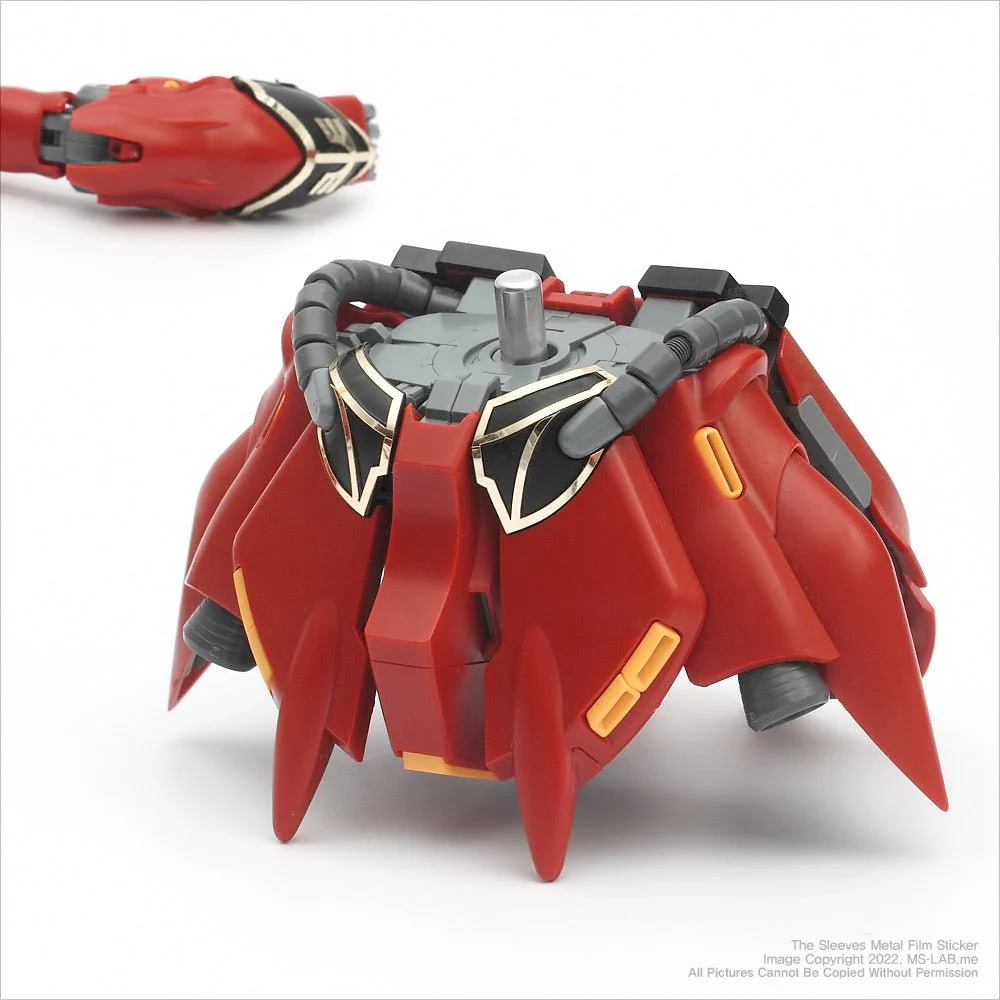 MS-LAB - MSZ-06S - MG SINANJU Metal Film Sticker - Image 6
