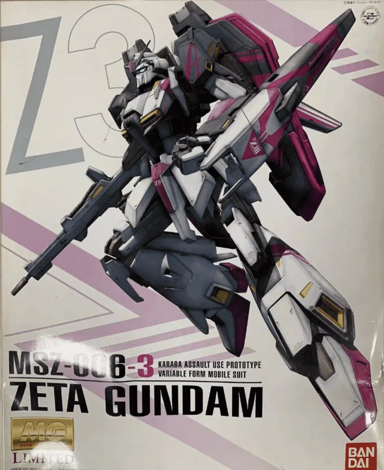 Bandai Hobby MSZ-006-3 Zeta Gundam Z3 1/100