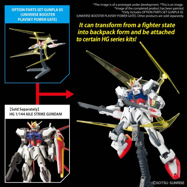 Bandai Hobby OPTION PARTS SET GUNPLA 05 (UNIVERSE BOOSTER PLAVSKY POWER GATE)(2024) - Image 4