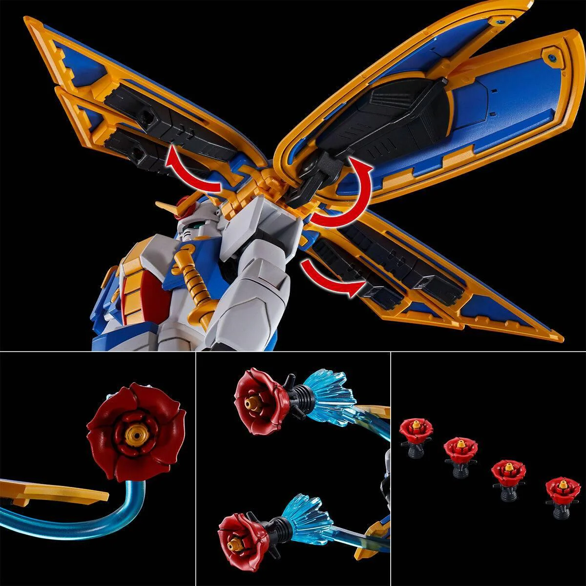 P-Bandai HGFC Gundam Rose 1/144 - Image 3